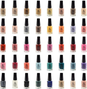 Set of 6 Henna Infused Permeable Nail Polish | Wudhu and Vegan image 5