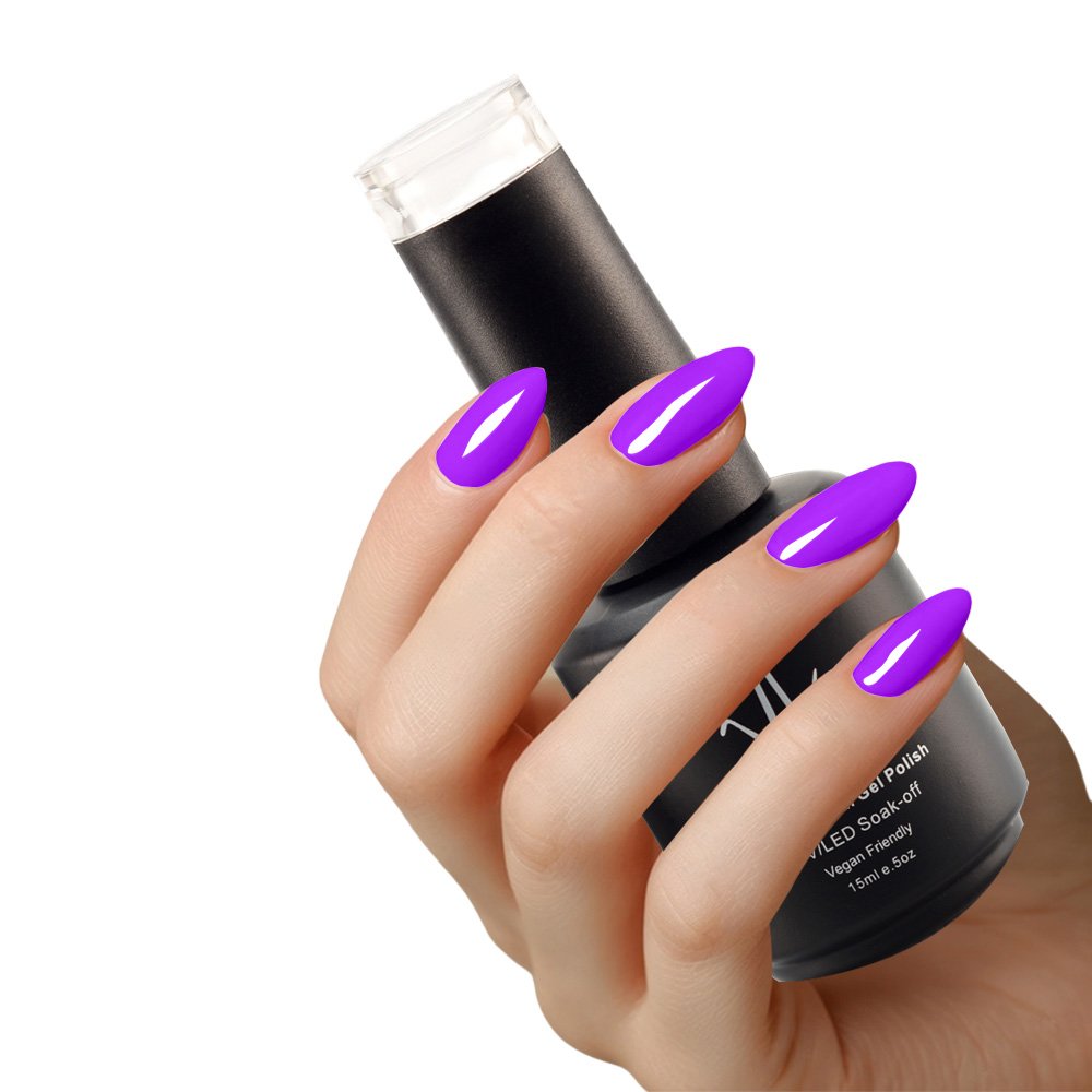 Vivien Kondor Gel Polish Trio (Blood Red + Purple Violet + Aquarium) (3x15ml) | Vegan friendly & Cruelty Free image 3