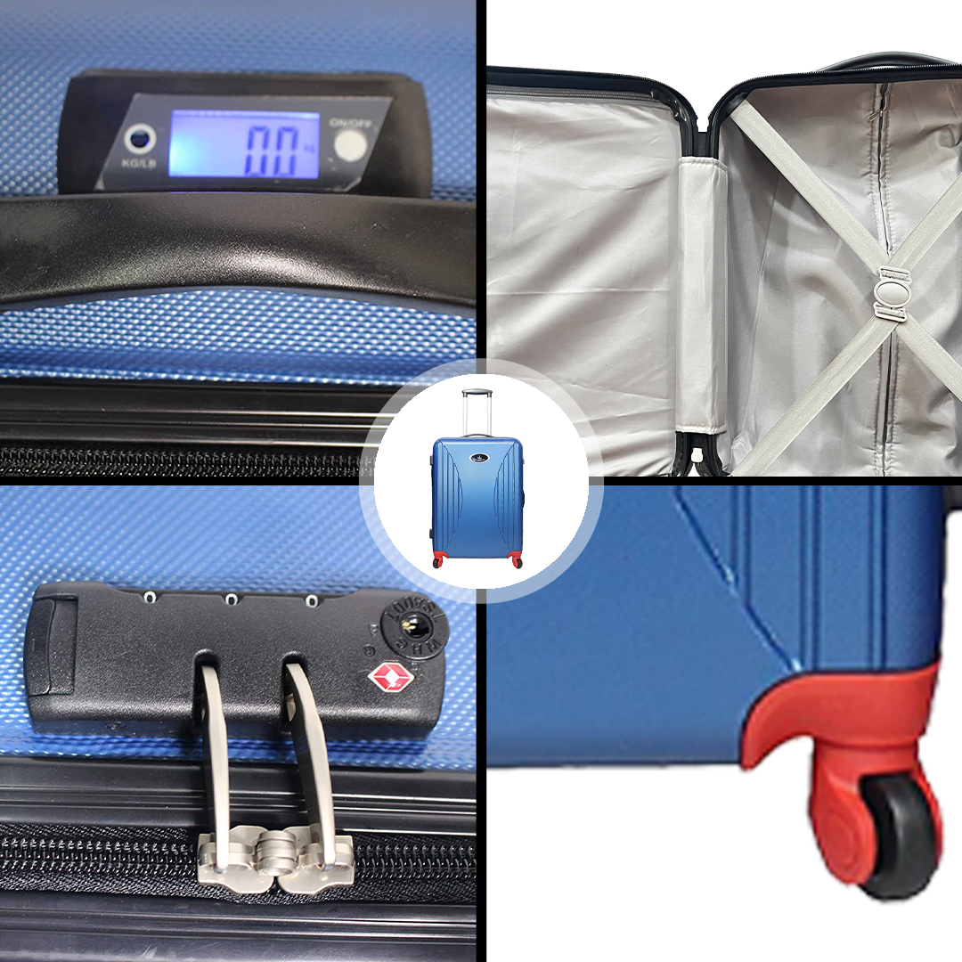 VK Travel Smart Suitcase - Set of 2 (Medium) image 4