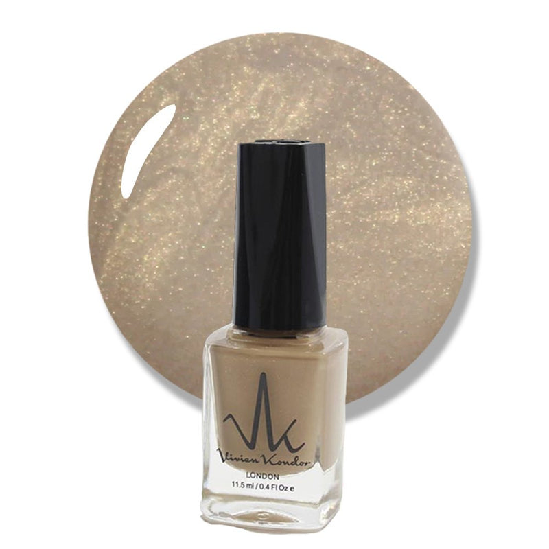 Rose Gold - Vivien Kondor Water Permeable Nail Polish image 0