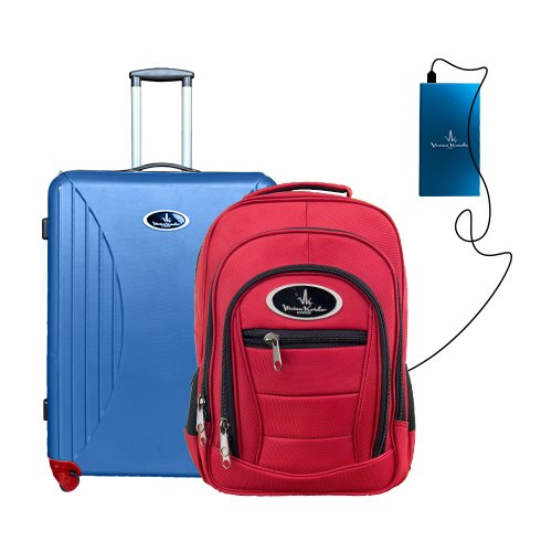 Vivien Kondor Travel Smart (Cabin Suitcase + Rucksack Bag + Powerbank) image 0
