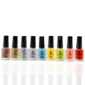 (Box Of 9) Vegan Nail Polish Long Lasting Chip Resistant Shiny Nail polish infused with Argan Oil image 0