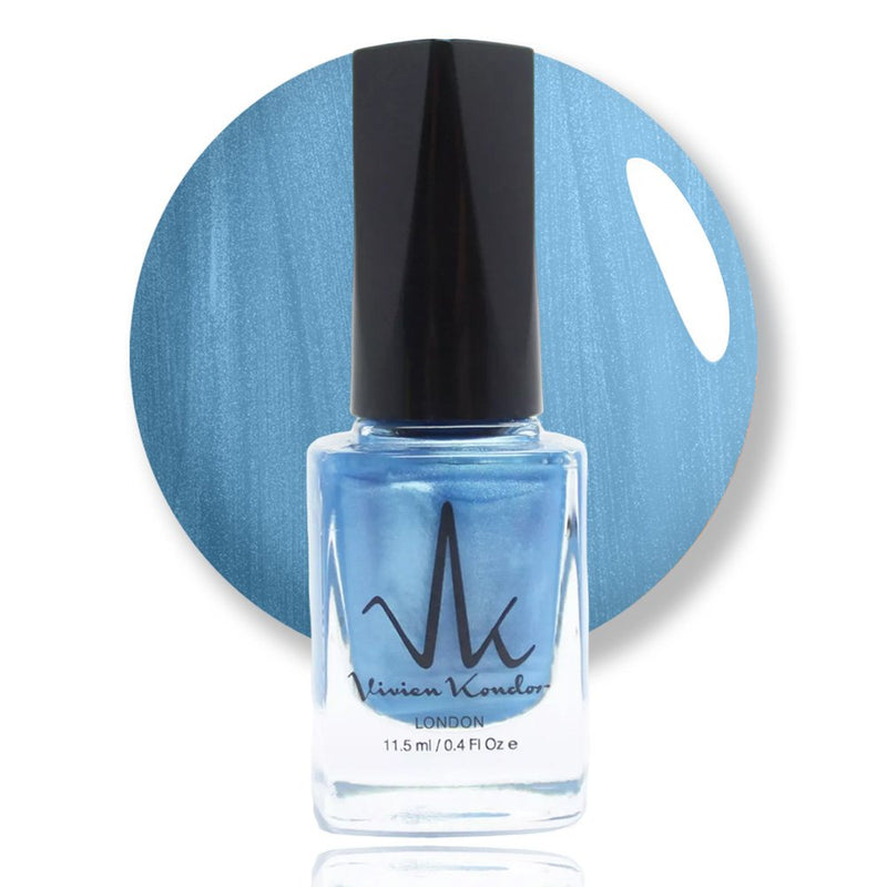 Neon Blue - Vivien Kondor Classic Nail Polish image 0