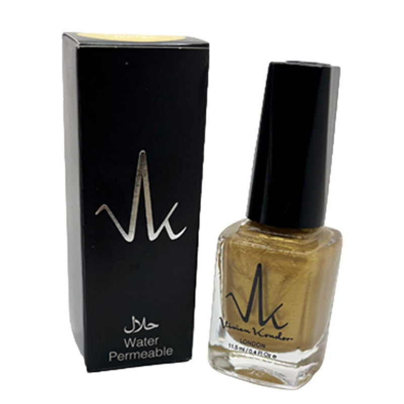 Golden Beige - Vivien Kondor Water Permeable Nail Polish image 2
