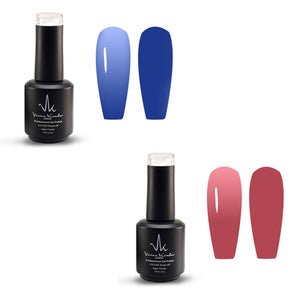 6 Pcs Gel Polish Set (6 x15ml) | Vivien Kondor London | Vegan Friendly & Cruelty Free image 1
