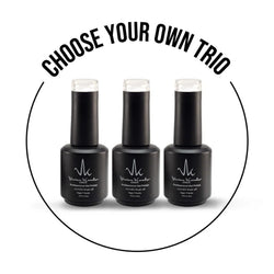 Vivien Kondor Gel Polish Trio 3x15ml | Create your own Trio | High Gloss Finish Manicure| Vegan & Cruelty Free