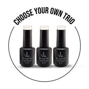 Vivien Kondor Gel Polish Trio 3x15ml | Create your own Trio | High Gloss Finish Manicure| Vegan & Cruelty Free